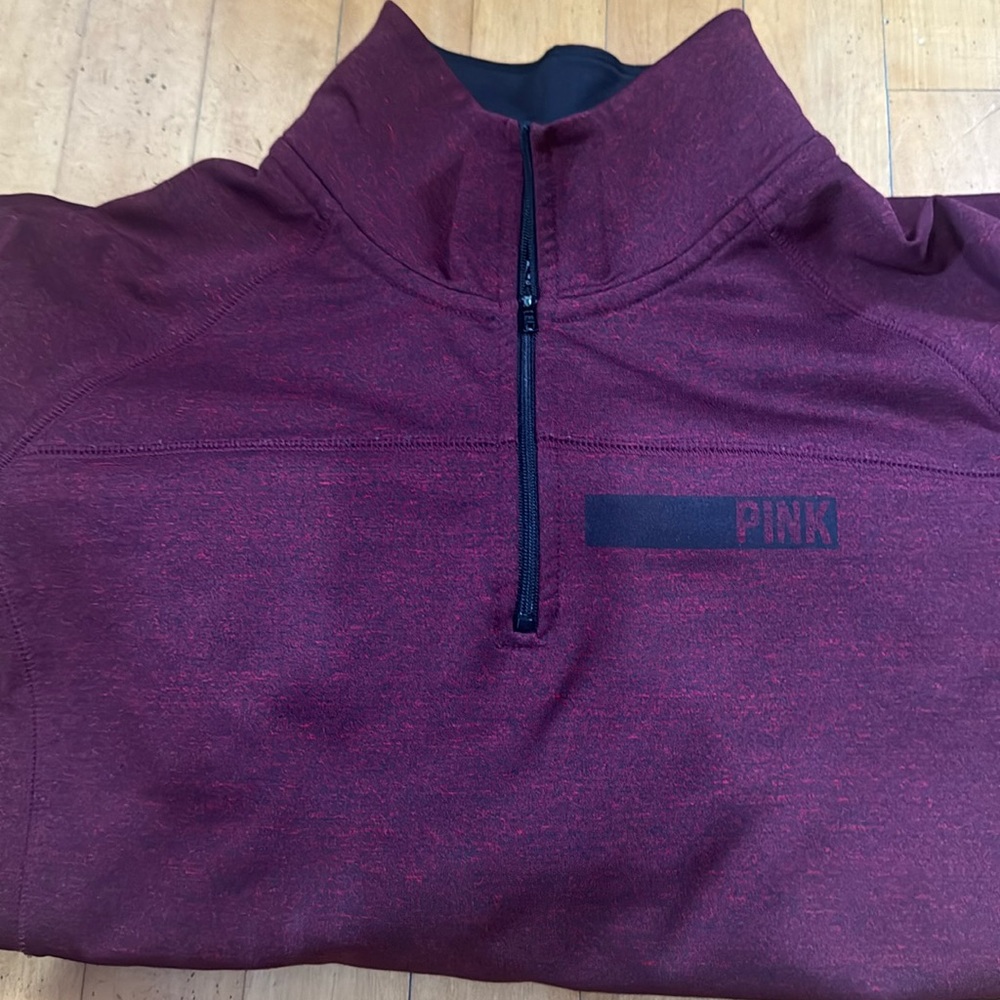 Light sweater dark red burgundy color